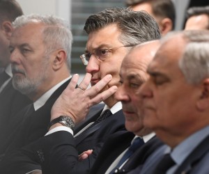 23.01.2023., Sinj - Predsjednik Vlade Andrej Plenkovic u Sinju je sudjelovao na svecanosti otvorenja Veteranskog centra. Andrej Plenkovic. Photo: Hrvoje Jelavic/PIXSELL