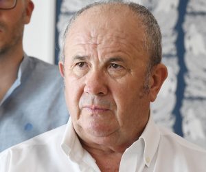 27.06.2022., Rogoznica - Zeljko Kerum odrzao konferenciju za novinare na temu izvanrednih izbora u gradu Splitu.
 Photo: Hrvoje Jelavic/PIXSELL