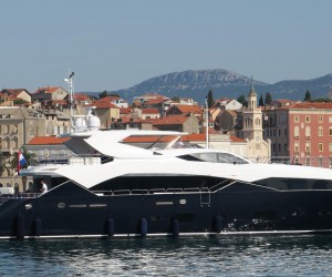 28.05.2016., Split - Jahta Irina Vu splitskoj luci.rPhoto: Ivo Cagalj/PIXSELL