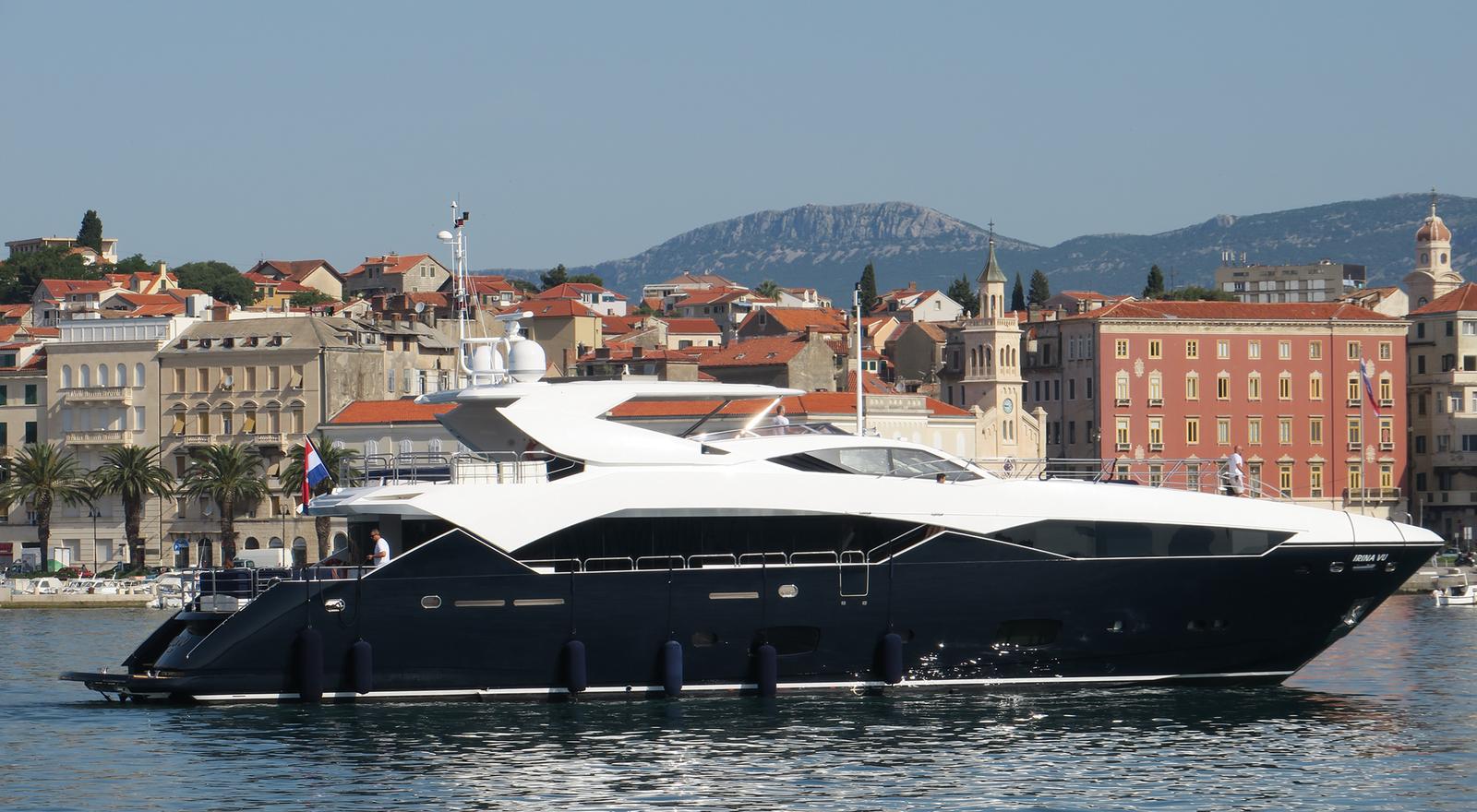 28.05.2016., Split - Jahta Irina Vu splitskoj luci.rPhoto: Ivo Cagalj/PIXSELL