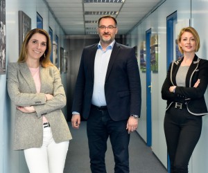 29.05.2019., Zagreb - Clanovi Uprave nogometnog kluba Dinamo. Kresimir Antolic; Vlatka Peras; Amra Peternel"nPhoto: Davorin Visnjic/PIXSELL"n "n