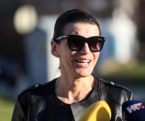 29.09.2020., Zagreb - Bivsa drzavna tajnica Josipa Rimac pustena iz istraznog zatvora u Remetincu nakon cetiri mjeseca. Josipa s odvjetnicom Lidijom Horvat rrPhoto: Marin Tironi/PIXSELL