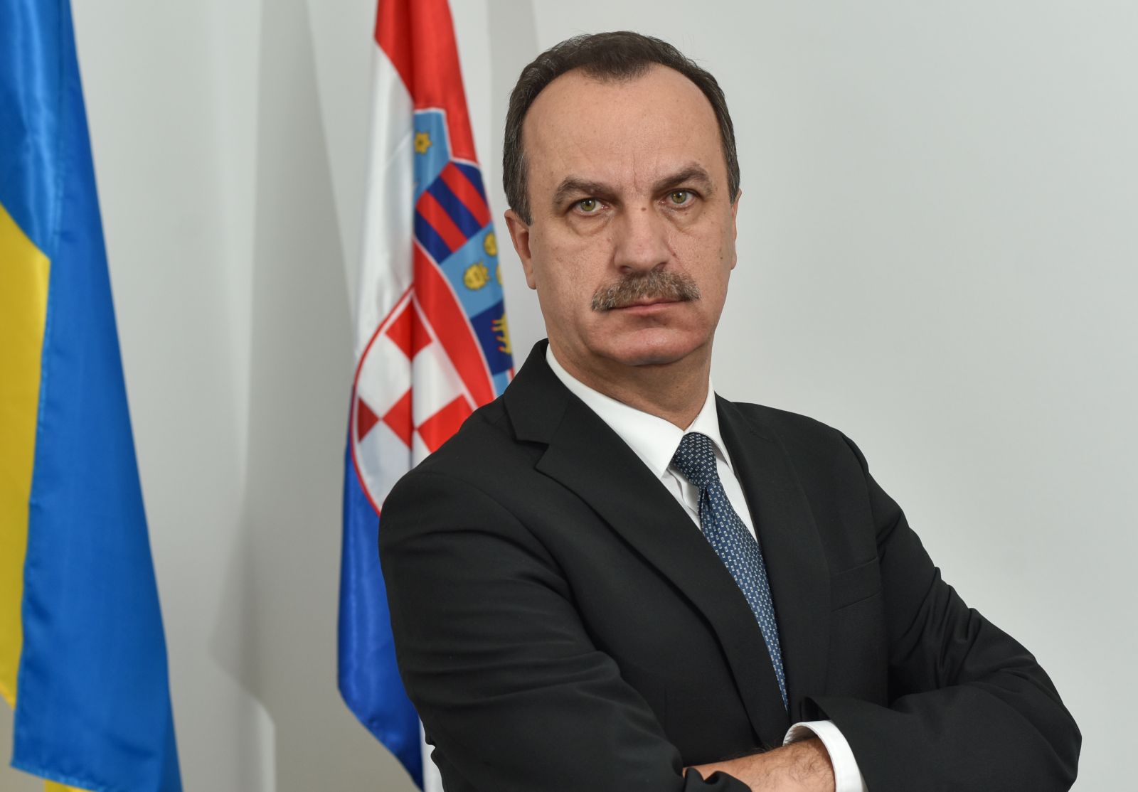 21.01.2022., Zagreb - Vasyl Kyrylych, ukrajinski veleposlanik u Hrvatskoj. 

Photo Sasa ZinajaNFoto