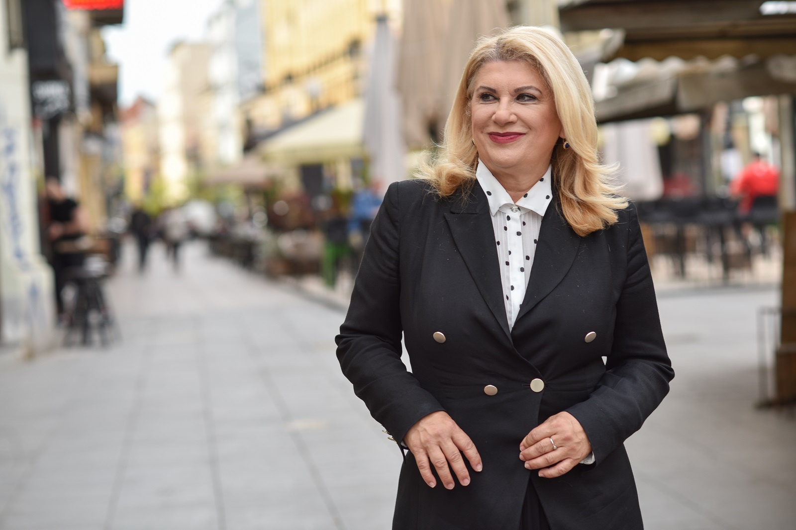 10.05.2021., Zagreb - Vesna Skare Ozbolt, kandidatkinja za gradonacelnicu Zagreba. 





Photo: Sasa ZinajaNFoto