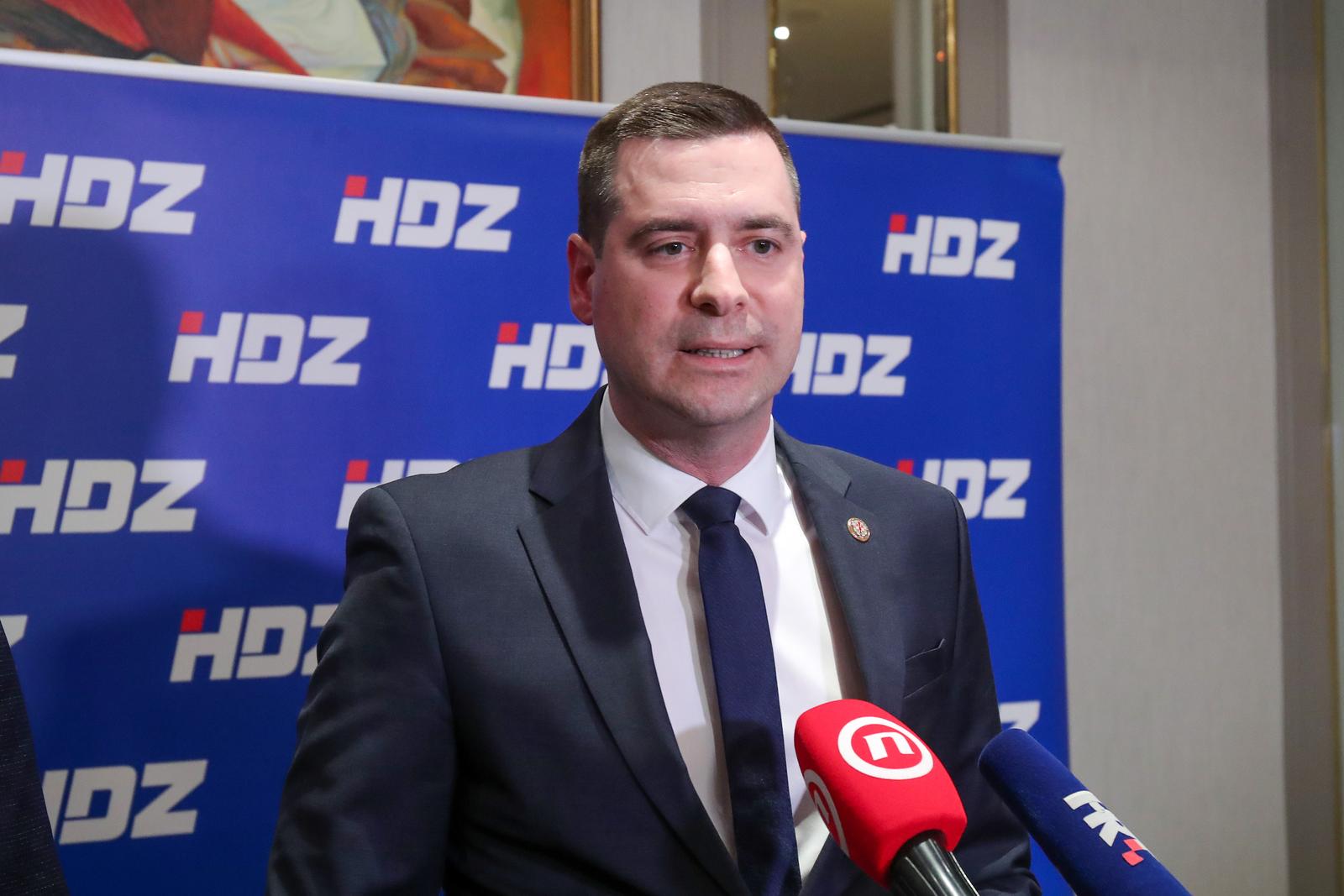 21.12.2022., Zagreb -  Predsjednik HDZ-a i Vlade RH Andrej Plenkovic nazocio 33. obljetnici osnutka Hrvatske demokratske zajednice Grada Zagreba. Mislav Herman. Photo: Matija Habljak/PIXSELL