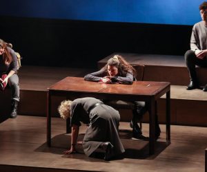 22.12.2021., Zagreb - U Zagrebackom kazalistu mladih premijerno je izvedena predstava Mariusa von Mayenburga Kamen, u reziji Patrika Lazica, nastala u koprodukciji ZKM-a i Beogradskog dramskog pozorista. Photo: Tomislav Miletic/PIXSELL