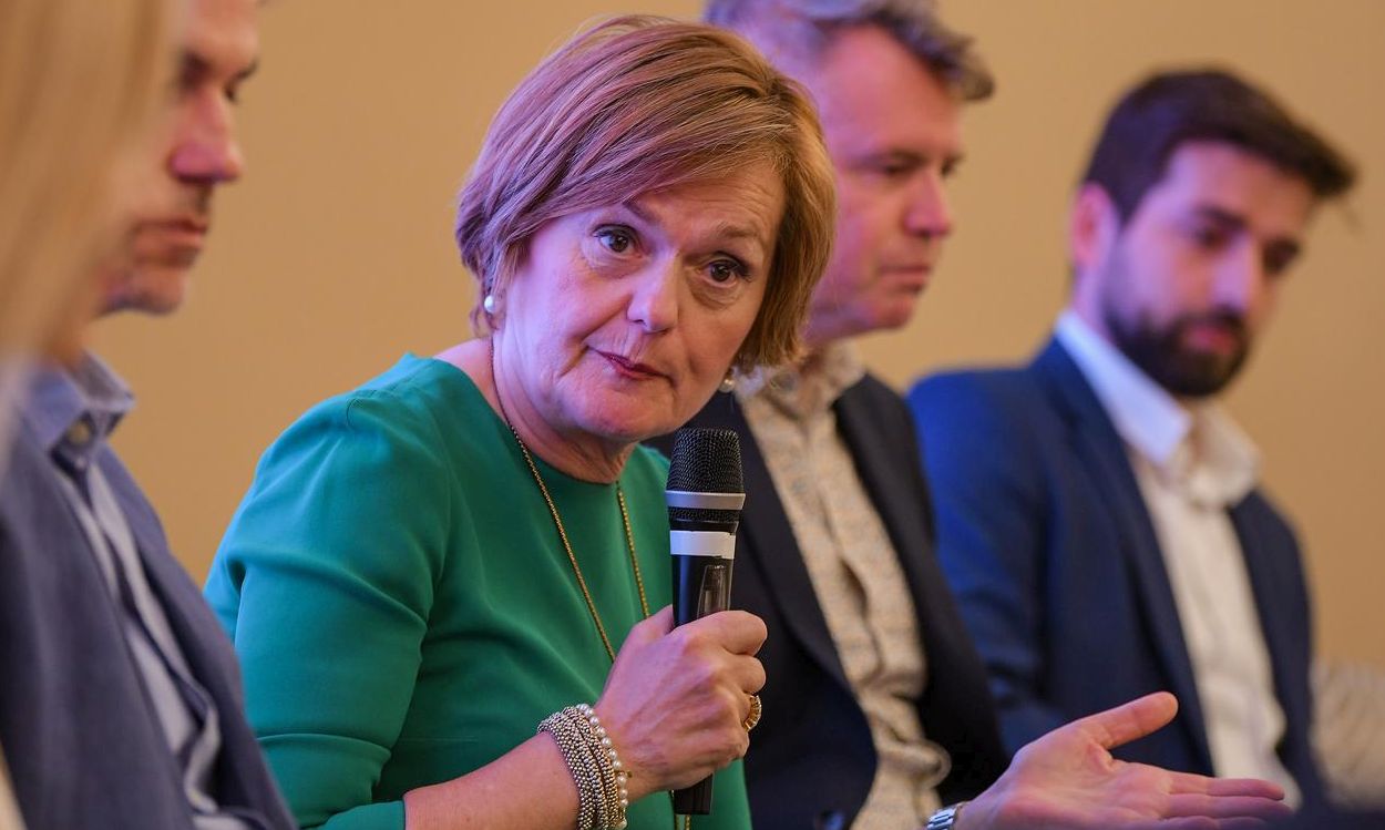 31.05.2022.,Zagreb - U organizaciji Vecernjeg lista i Hrvatskog olimpijskog odbora u hotelu Westin odrzana je konferencija "Hrvatski sport 2030.", o stanju, perspektivama i strategiji razvoja hrvatskog sporta. Photo: Josip Regovic/PIXSELL