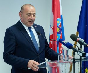 07.11.2022., Zagreb - Svecanost obiljezavanja Dana Hrvatskog generalskog zbora (HGZ) u nazocnosti visokih gostiju i clanova HGZ-a. Istom prigodom odrzana je svecana prisega novih clanova udruge, te su urucena najvisa priznanja Hrvatskog generalskog zbora.Tomo Medved Photo: Davor Puklavec/PIXSELL