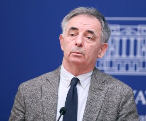 19.01.2023., Zagreb - Na konferenciji za medije odrzanoj u Saboru o temi: ˝Govor mrznje˝ govorili su zastupnici Milorad Pupovac i Boris Milosevic. Photo: Patrik Macek/PIXSELL
