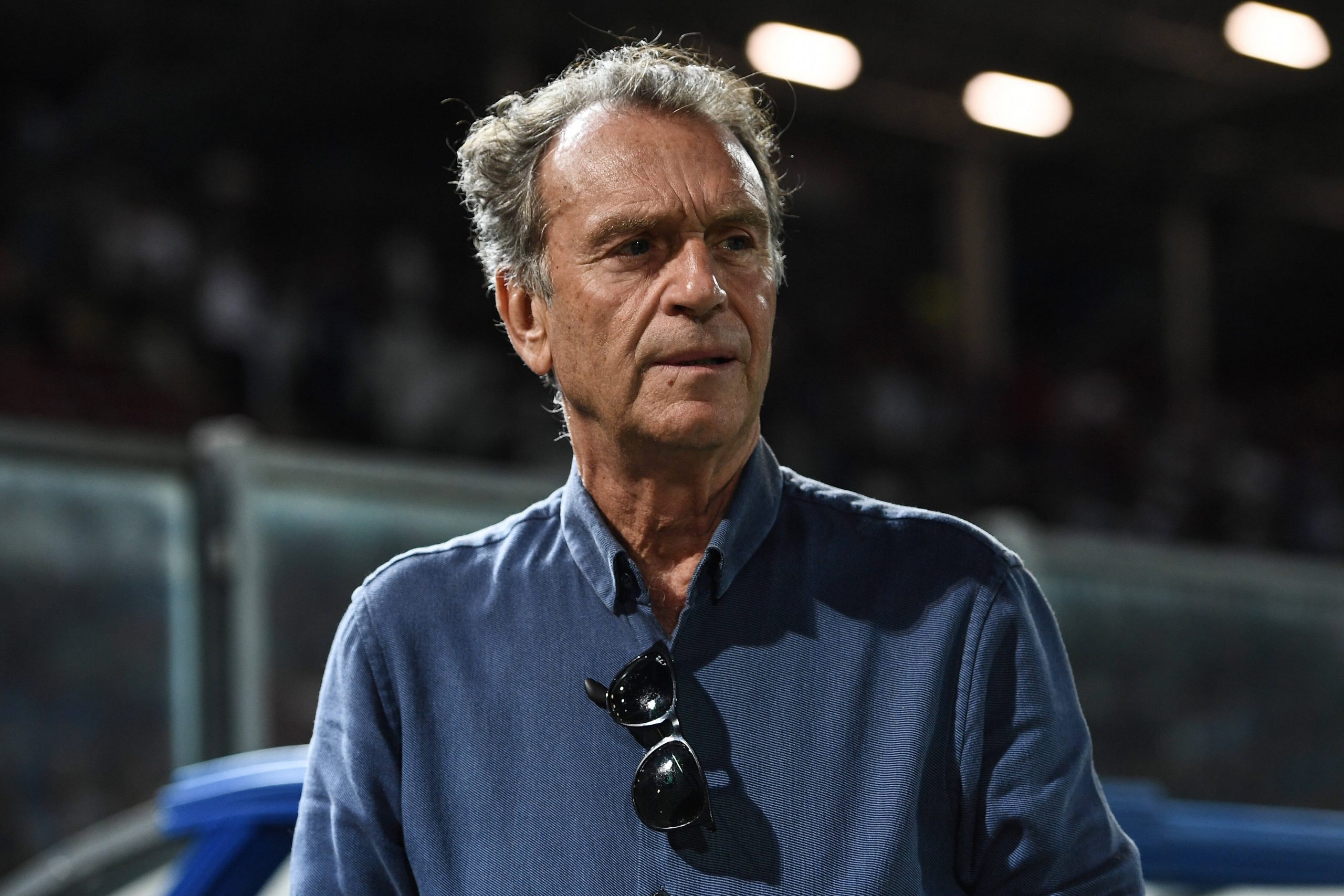 Db Como 29/08/2022 - campionato di calcio serie B / Como-Brescia / foto Daniele Buffa/Image nella foto: Massimo Cellino PUBLICATIONxNOTxINxITA