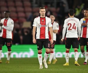 Soccer Football - Premier League - Southampton v Aston Villa - St Mary's Stadium, Southampton, Britain - January 21, 2023 Southampton's Mislav Orsic looks dejected after the match REUTERS/Dylan Martinez EDITORIAL USE ONLY. No use with unauthorized audio, video, data, fixture lists, club/league logos or 'live' services. Online in-match use limited to 75 images, no video emulation. No use in betting, games or single club /league/player publications.  Please contact your account representative for further details.