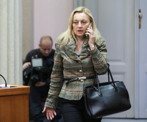 Zagreb, 27.01.2023. -  Nastavak 15. sjednice Hrvatskoga sabora koja je započela obraćanjem predsjednika Sabora Gordana Jandrokovića u povodu obilježavanja Međunarodnog dana sjećanja na žrtve holokausta. Na fotogrtafiji Marijana Petir.
foto HINA/ Admir BULJUBAŠIĆ/ abu