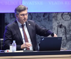 Zagreb, 08.02.2023. -  Redovita sjednica Vlade RH. Na fotogrfiji Andrej Plenković.
foto HINA/ Admir BULJUBAŠIĆ/ abu