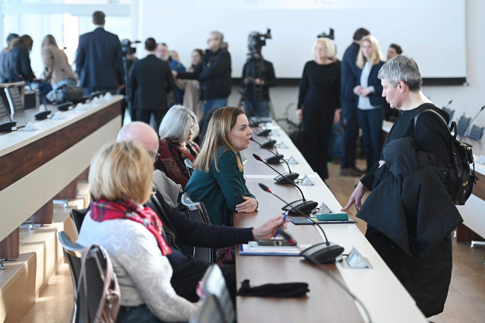 Split, 13.02.2023. - Predstaljanje mjere "Uspostava provjere medijskih činjenica i sustava javne objave podataka".  foto HINA/ Mario STRMOTIĆ/ ms