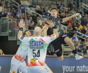 Zagreb, 22.02.2023. - Utakmica 13. kola Lige prvaka između rukometaša PPD Zagreba i SC Magdeburga
Na fotografiji Luka Lovre Klarica.
foto HINA/ Edvard ŠUŠAK/es