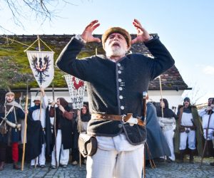 04.02.2023., Stubica - Kreso Koncevski kao Matija Gubec. 

Photo Sasa ZinajaNFoto