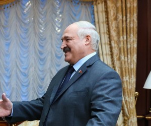 epa10415502 A handout photo made available by Russian Foreign Ministry Press Service shows Russian Foreign Minister Sergei Lavrov (L) meets Belarusian President Alexander Lukashenko (L) in Minsk, Belarus, 19 January 2023.  EPA/RUSSIAN FOREIGN MINISTRY PRESS SERVICE / HANDOUT  HANDOUT EDITORIAL USE ONLY/NO SALES