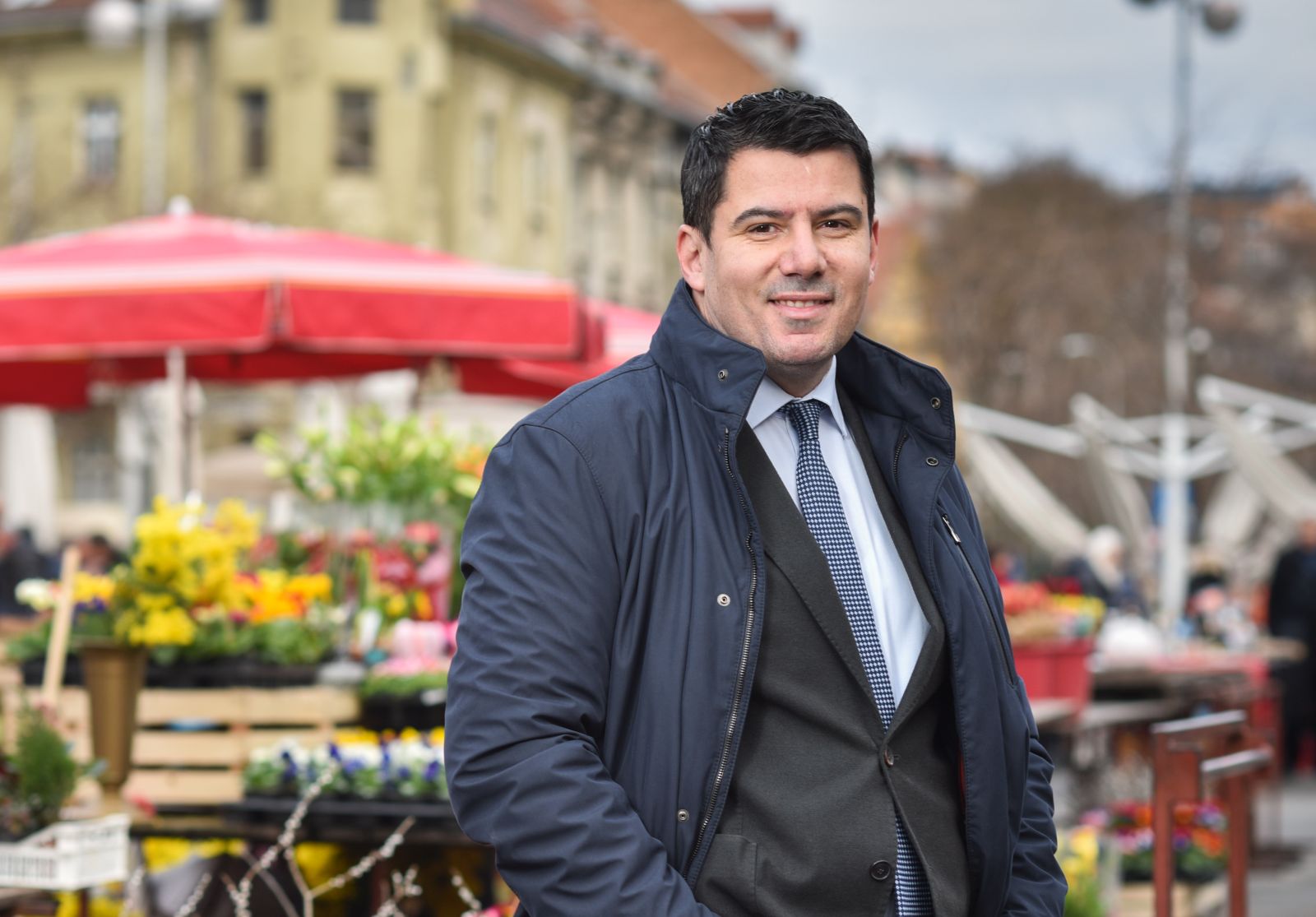 12.02.2022., Zagreb - Nikola Grmoja, saborski zastupnik Mosta. 

Photo Sasa ZinajaNFoto