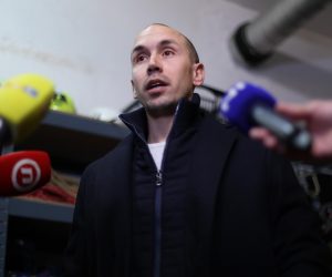 01.02.2023.,Rijeka - Procelnik HGSS-a Rijeka Marko Andric dao je izjavu za medije u vezi tucnjave na Platku Photo: Nel Pavletic/PIXSELL