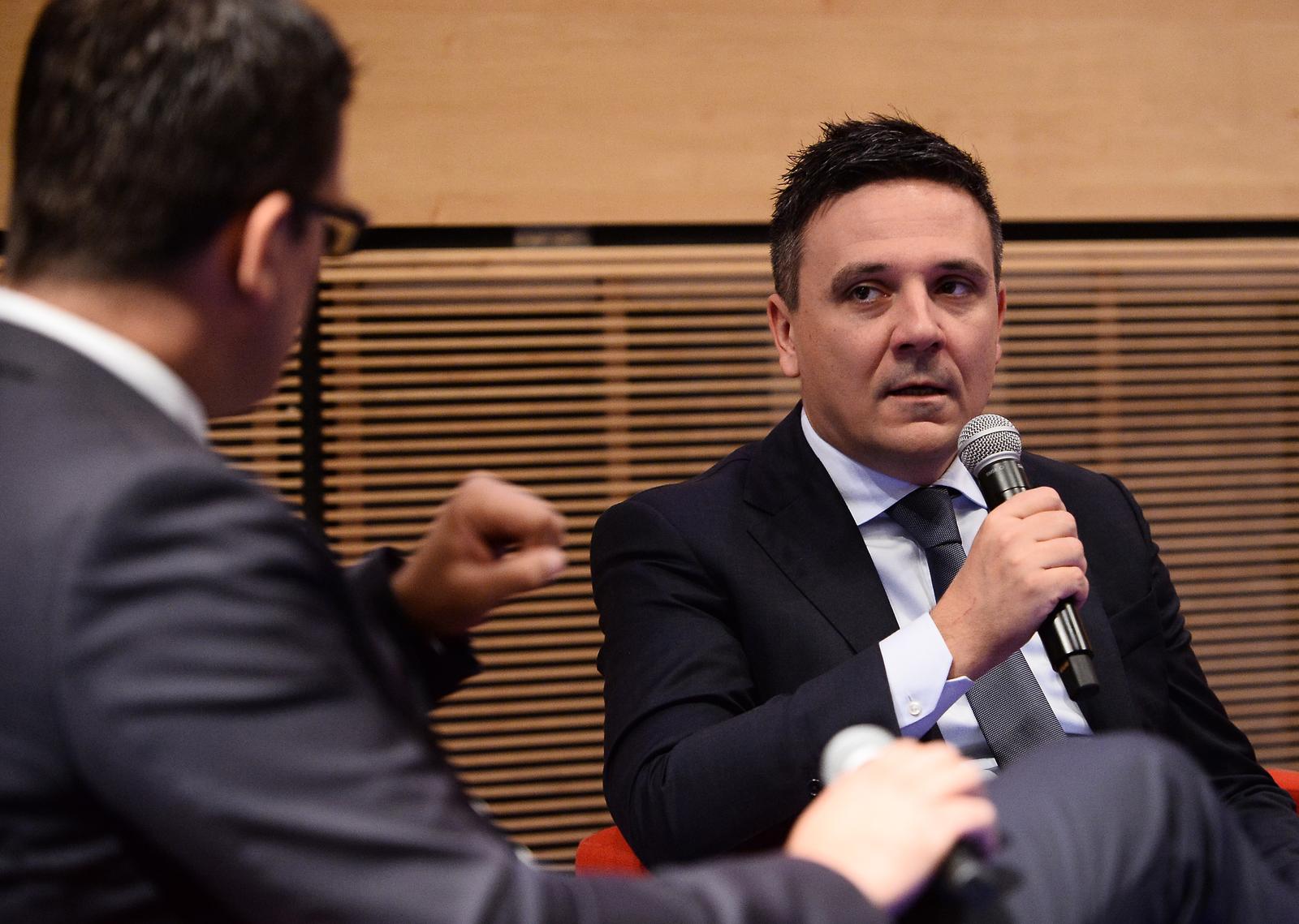 Zagreb: Održana konferenciaj Addiko banke "Macroeconomic Outlook" 01.10.2018., Zagreb - U City Plaza Zagreb odrzan je Macroeconomic Outlook Addiko banke. Hrvoje Stojic. Photo: Marko Prpic/PIXSELL