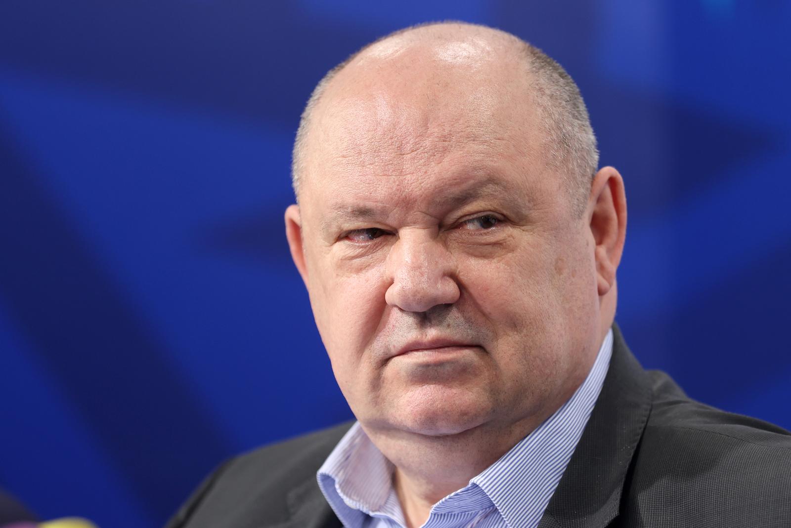 02.01.2023., Zagreb - U prostorijama kluba GNK Dinamo na stadionu Maksimir odrzana je konferencija ze medije koju je saszvao Nadzorni odbor kluba. Konferenciji su nazocili clanovi Izvrsnog odbora kao i Skupstine.  clan Izvrsnog odbora Damir Zoric Photo: Igor Kralj/PIXSELL