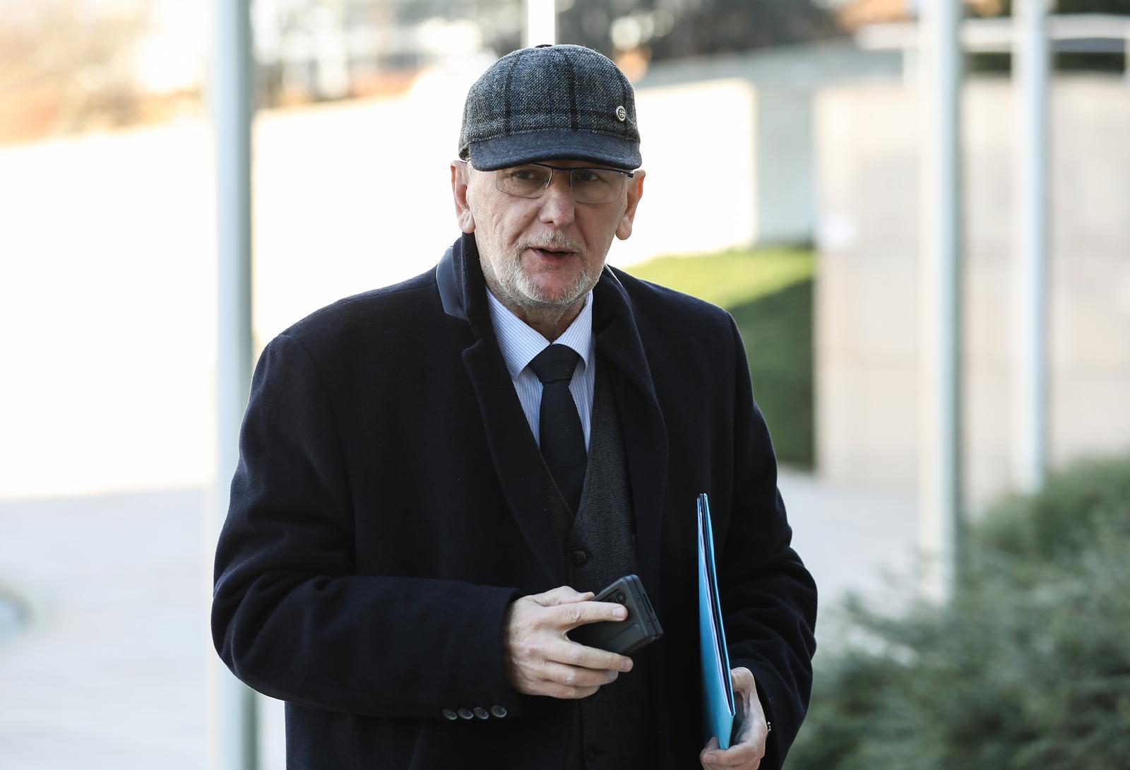 02.02.2023., Zagreb - Redovna sjednica Vlade RH. Dolazak ministara na sjednicu. Davor Bozinovic. Photo: Jurica Galoic/PIXSELL