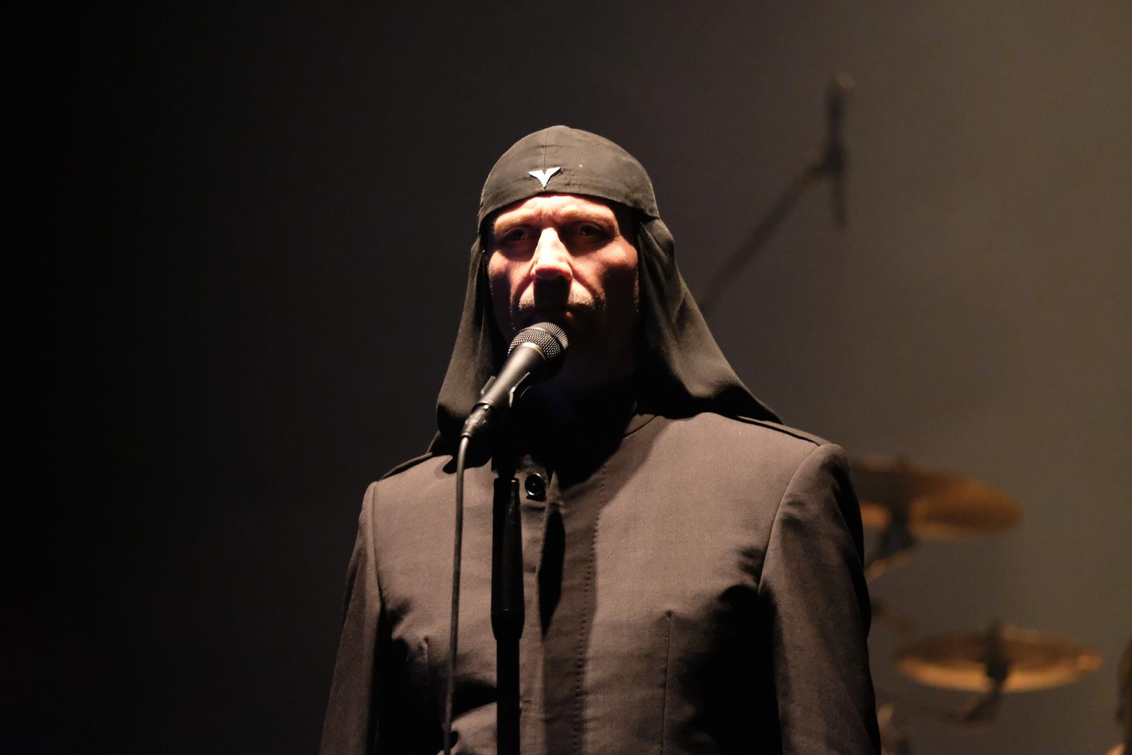 02.04.2022., Zagreb - Slovenska glazbena grupa Laibach izvela je generalnu probu prije vecerasnjeg koncerta u KD Vatroslav Lisinski. - Milan Fras Photo: Slaven Branislav Babic/PIXSELL