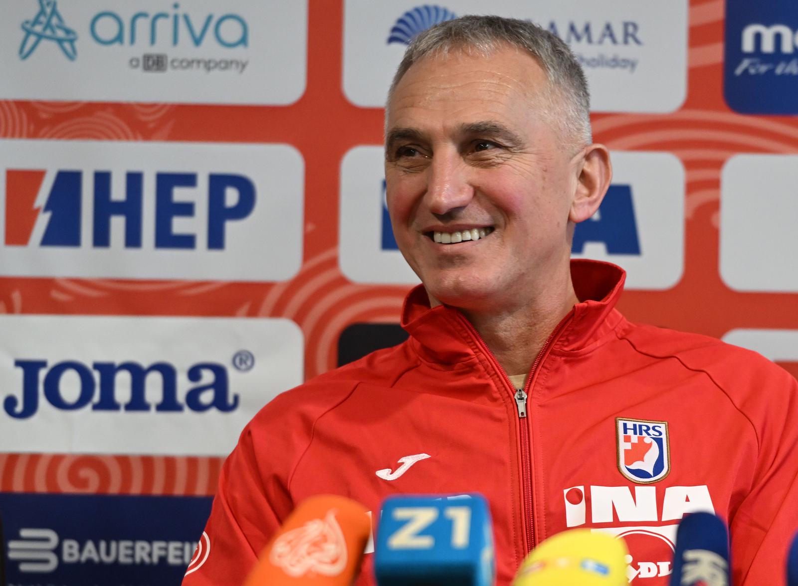 03.02.2023., Zagreb - U Hrvatskom rukometnom savezu predstavljen je novi izbornik reprezentacije Goran Perkovac Photo: Davorin Visnjic/PIXSELL