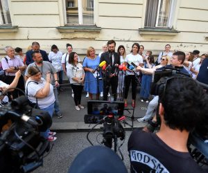 05.07.2022., Zagreb - Visoki upravni sud Republike Hrvatske,danas donosi za odluku o mjeri roditelj odgojitelj. Karlo Novosel. Photo: Marko Lukunic/PIXSELL