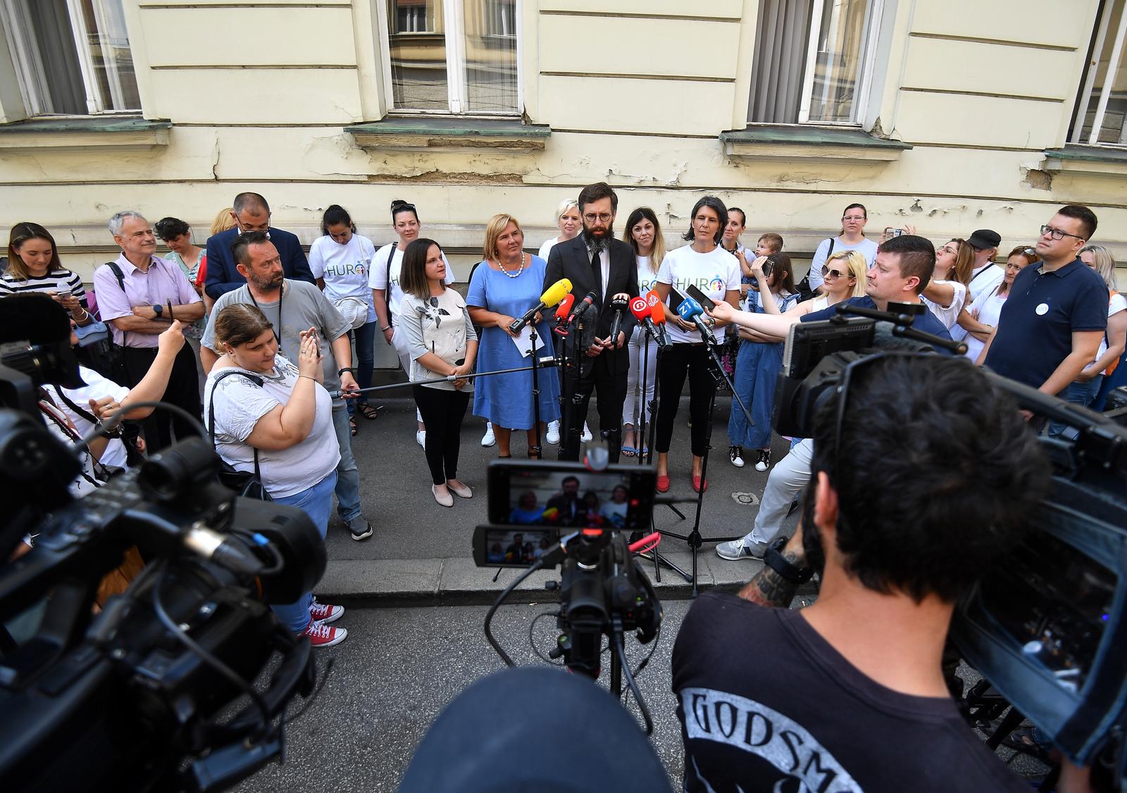 05.07.2022., Zagreb - Visoki upravni sud Republike Hrvatske,danas donosi za odluku o mjeri roditelj odgojitelj. Karlo Novosel. Photo: Marko Lukunic/PIXSELL