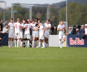 05.10.2022., Stadion Untersberg-Arena - UEFA Liga prvaka mladih, 3. kolo, grupa E, FC Salzburg - GNK Dinamo.  Photo: Matija Habljak/PIXSELL