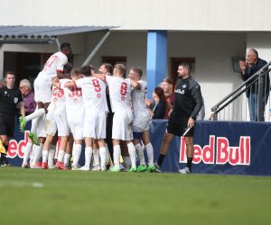 05.10.2022., Stadion Untersberg-Arena - UEFA Liga prvaka mladih, 3. kolo, grupa E, FC Salzburg - GNK Dinamo.  Photo: Matija Habljak/PIXSELL