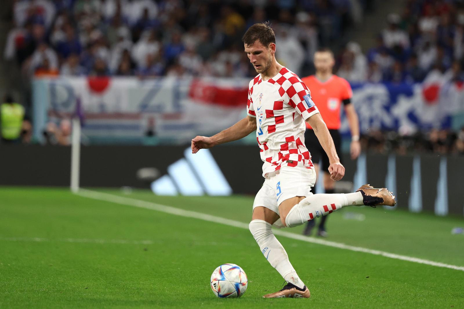 05.12.2022., stadion Al Janoub, Al Wakrah, Katar - FIFA Svjetsko prvenstvo, osmina finala, Japan - Hrvatska. Borna Barisic Photo: Goran Stanzl/PIXSELL