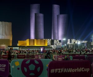 07.12.2022., Lusail, Katar - FIFA Svjetsko prvenstvo Katar 2022. Lusail Plaza neboderi izgradjeni su 2022. godine prije Svjetskog prvenstva i jedna su od najvisih zgrada u Kataru. Dva nebodera visoka su 70 katova, a dva 50 katova. Photo: Igor Kralj/PIXSELL