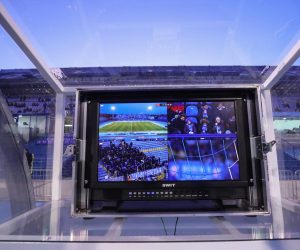 09.02.2020., stadion Maksimir, Zagreb - Hrvatski Telekom Prva liga, 21. kolo, GNK Dinamo - HNK Gorica. VAR tehnologija na stadionu. "nPhoto: Luka Stanzl/PIXSELL