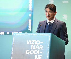 9.2.2023., Zagreb - U Laubi je odrzana konferencija Vizionar godine na kojoj su se okupili vodeci ljudi iz hrvatskog gospodarstva i drustvenog zivota. Nakon konferencije dodijeljena su priznanja. Photo: Davorin Visnjic/PIXSELL