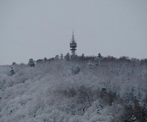 09.04.2022., Zagreb - Pocetak je proljeca, a Sljeme se bijeli kao da smo usred zime. Photo: Slaven Branislav Babic/PIXSELL