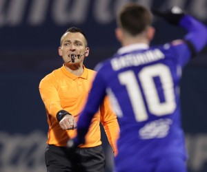 10.02.2023., stadion Maksimir, Zagreb - SuperSport HNL, 21. kolo, GNK Dinamo - NK Istra 1961. Sudac Ivan Bebek Photo: Luka Stanzl/PIXSELL