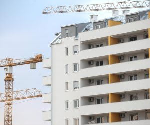 10.03.2022., Zagreb - Prosjecna cijena cetvornog metra prodanog novoga stana u Hrvatskoj u 2021. godini iznosila je 13.713 kuna, što je 7,8 posto vise nego u 2020. godini, pokazuju podaci Drzavnog zavoda za statistiku. U Zagrebu je pritom prosjecna cijena cetvornog metra novog stana bila 14.672 kune, sto je 4,7 posto vise nego godinu prije, a u ostalim naseljima 12.577 kuna ili 12,3 posto vise.

 Photo: Igor Kralj/PIXSELL
