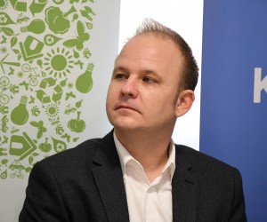11.01.2023., Koprivnica - Predstavljen edukativni ekoloski projekt pravilnog razvrstavanja otpada, a poseban naglasak stavljen je na edukciju djece koju su posjetile i simpaticne maskote projekta Mirko Reciklirko i Mirka Kompostirka. Projekt su predstavili ravnateljica DV Tratincica Sandra Oreski, gradonacelnik Misel Jaksic, predsjednica Uprave Komunalca Natasa Tetec i Bojan Solomun iz Grada Koprivnice. Misel Jaksic. Photo: Damir Spehar/PIXSELL