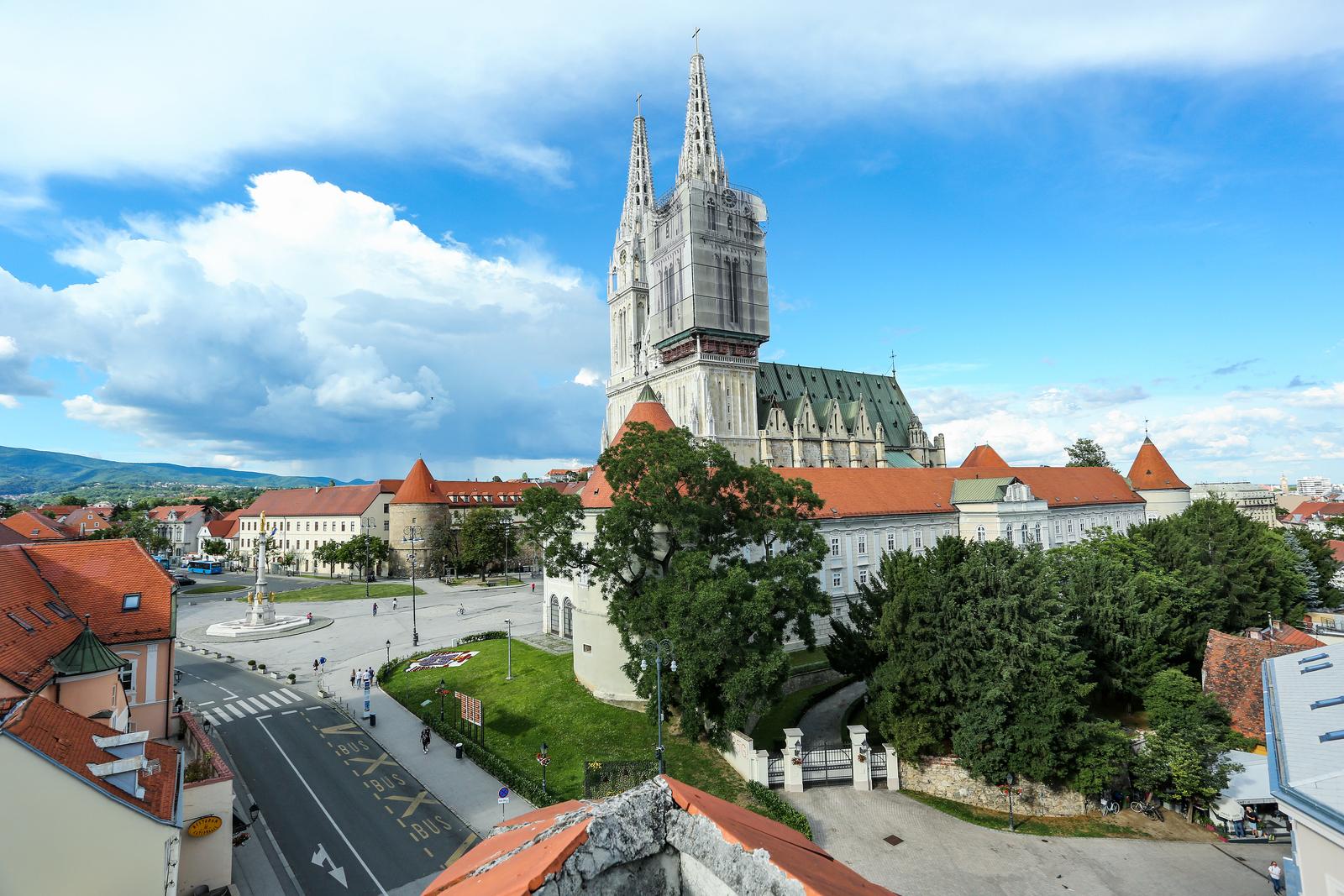 11.06.2020., Zagreb - Katedrala.rPhoto: Emica Elvedji/PIXSELL