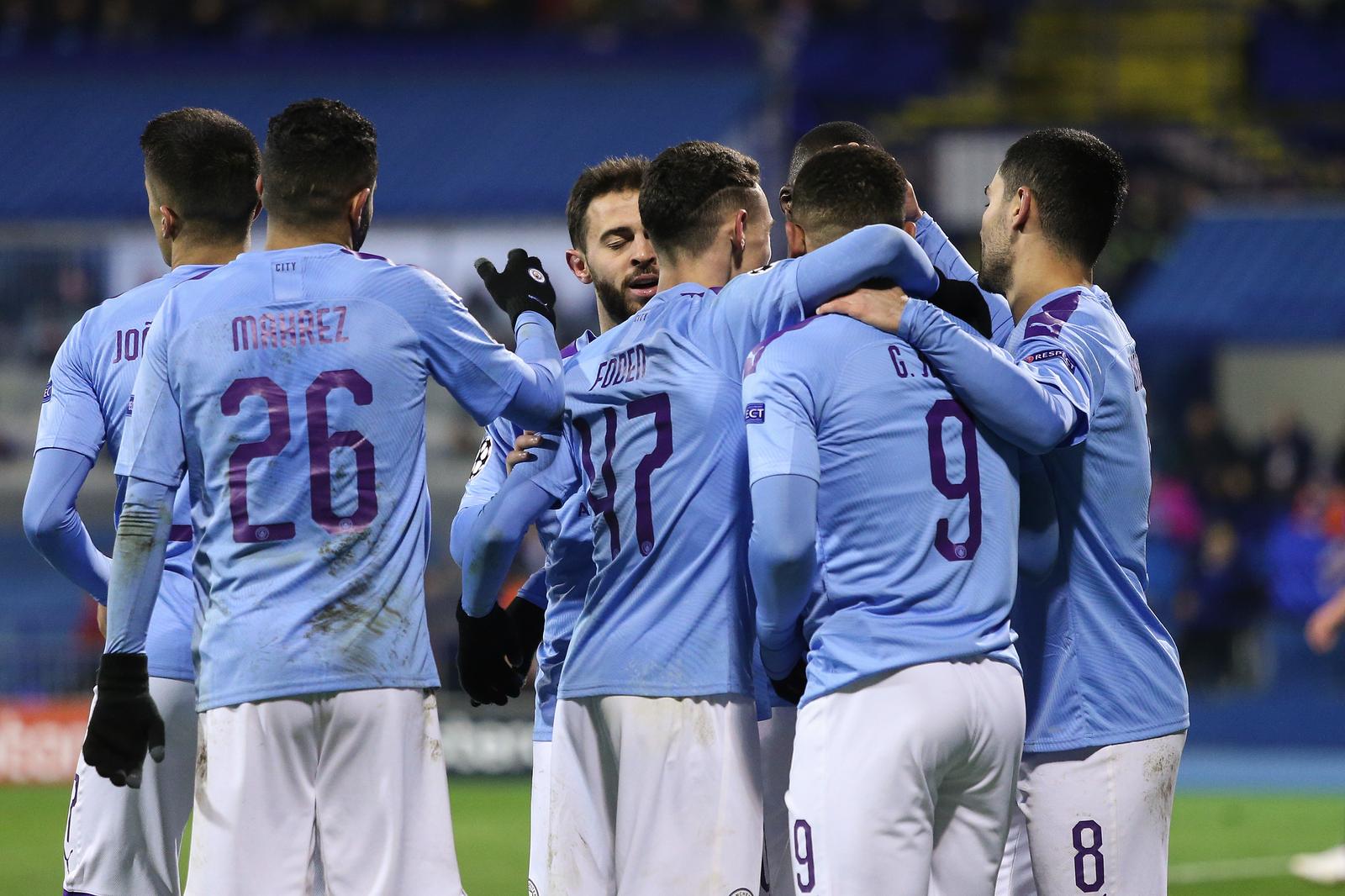 11.12.2019., stadion Maksimir, Zagreb - UEFA Liga prvaka, skupina C, 6. kolo, GNK Dinamo - Manchester City. Gabriel Jesus"nPhoto: Luka Stanzl/PIXSELL