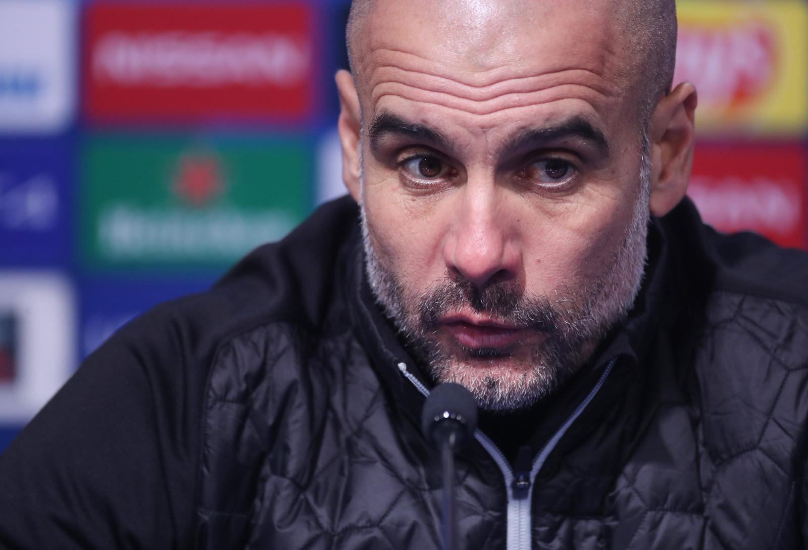 11.12.2019., stadion Maksimir, Zagreb - UEFA Liga prvaka, skupina C, 6. kolo, GNK Dinamo - Manchester City. Pep Guardiola Photo: Igor Soban/PIXSELL