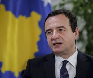 10.09.2022., Pristina, Kosovo - Albin Kurti, premijer Kosova, tijekom intervjua.  Photo: Valdrin Xhemaj/PIXSELL