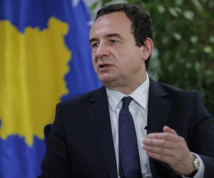 10.09.2022., Pristina, Kosovo - Albin Kurti, premijer Kosova, tijekom intervjua.  Photo: Valdrin Xhemaj/PIXSELL
