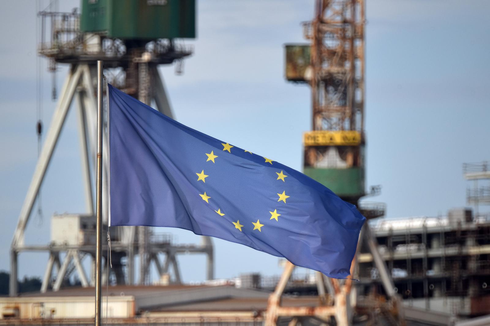 13.03.2019., Pula - Velike dizalice brodogradilista Uljanik i dalje miruju."n"nPhoto: Dusko Marusic /PIXSELL