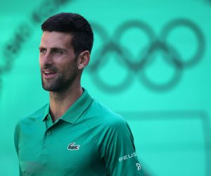 13.07.2022., Visoko, Bosna i Hercegovina - Novak Djokovic odigrao je s Ivanom Dodigom ekshibicijski teniski susret u Visokom.  Photo: Armin Durgut/PIXSELL