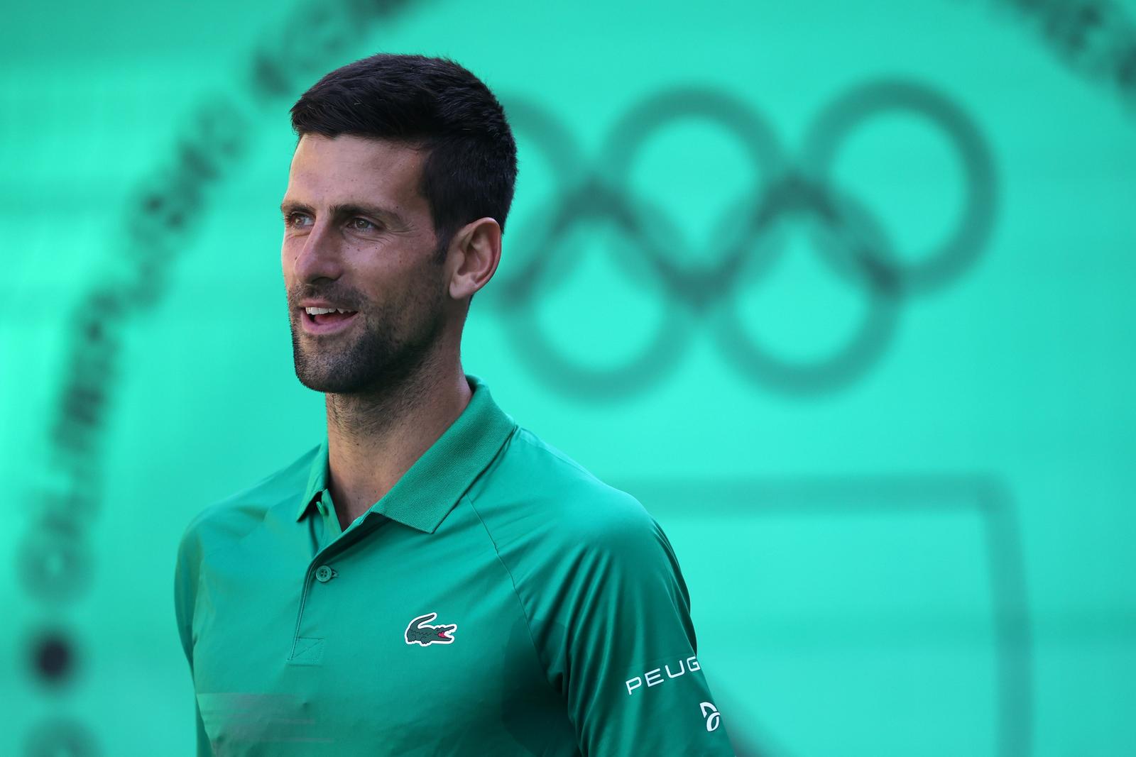 13.07.2022., Visoko, Bosna i Hercegovina - Novak Djokovic odigrao je s Ivanom Dodigom ekshibicijski teniski susret u Visokom.  Photo: Armin Durgut/PIXSELL