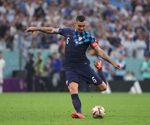 13.12.2022., stadion Lusail, Katar - FIFA Svjetsko prvenstvo, polufinale, Hrvatska - Argentina. Dejan Lovren Photo: Goran Stanzl/PIXSELL