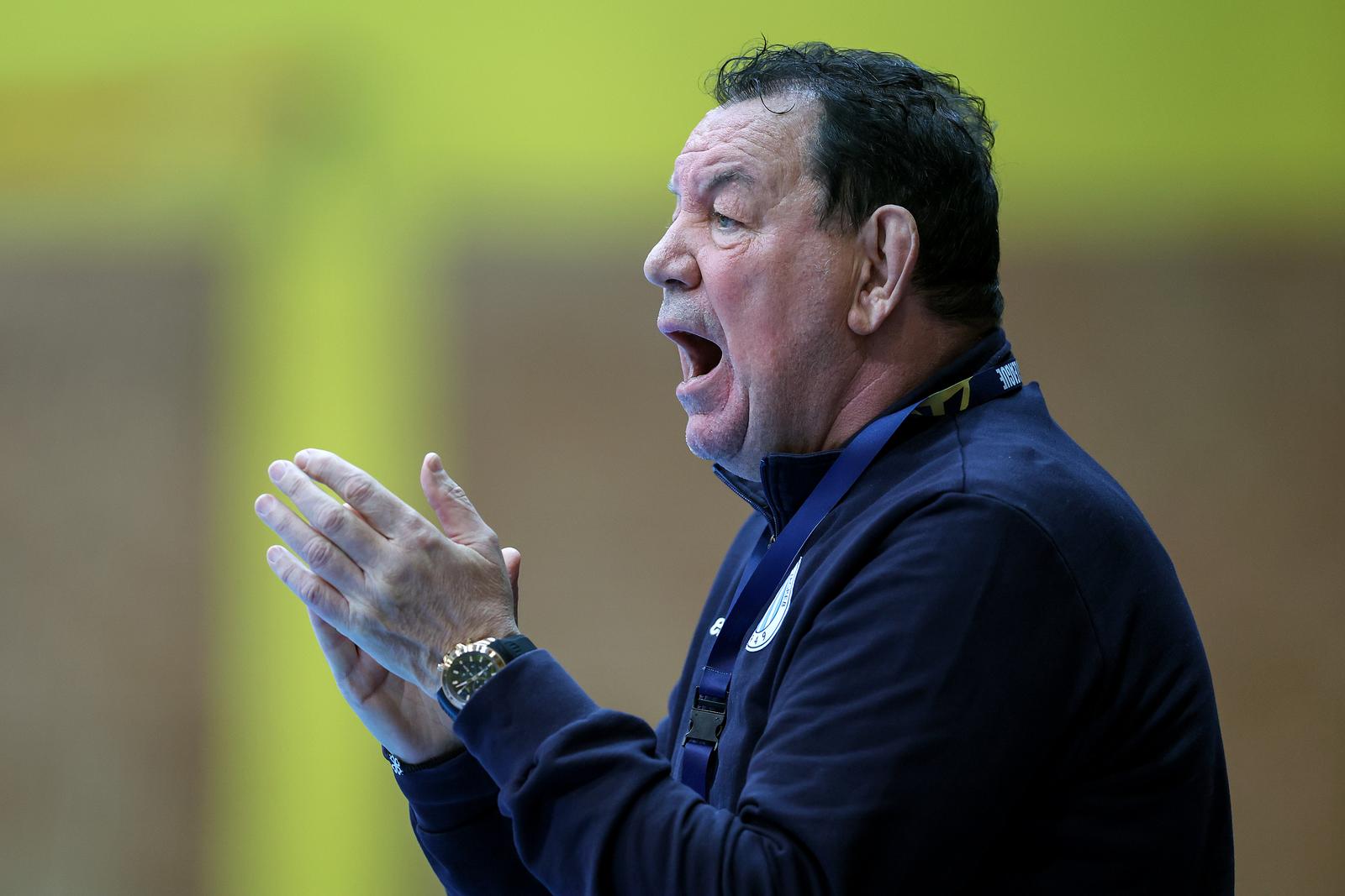 14.01.2023., SD Sutinska vrela, Zagreb - EHF Liga prvakinja, skupina B, 11. kolo, RK Lokomotiva Zagreb - Gyori Audi ETO. Nenad Sostaric.
 Photo: Igor Kralj/PIXSELL